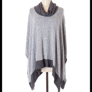 WHBM Cowl neck sweater, grey